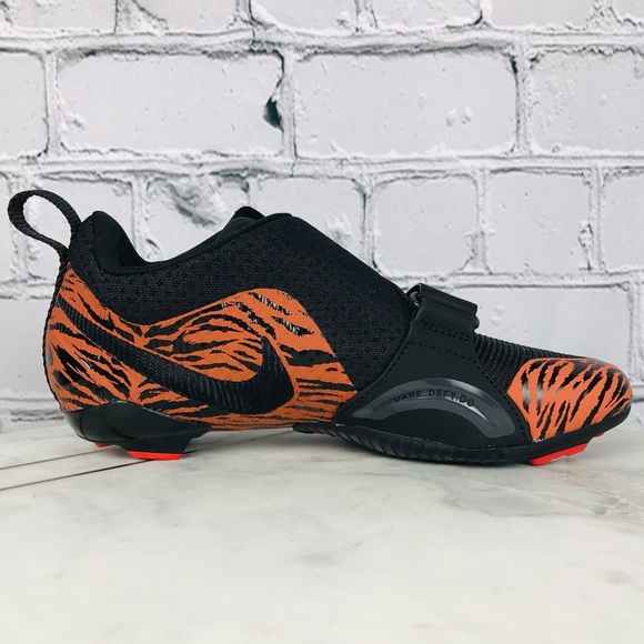 Nike Womens SuperRep Tiger Stripes Indoor Cycling Shoes Size 5 - CJ0775-018 NEW - Picture 4 of 11